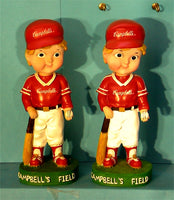Campbell's Field Bobblehead boy and Girl