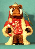 Arkansas Razorbacks '99 Mascot Christmas Ornament