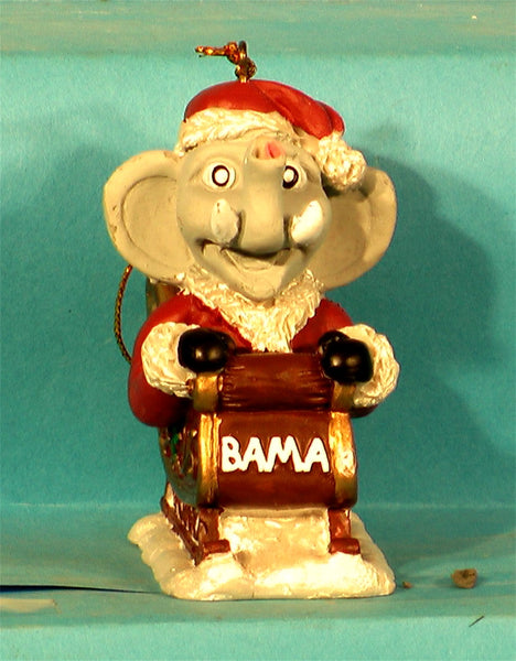 Alabama Crimson Tide '01 Mascot Christmas Ornament
