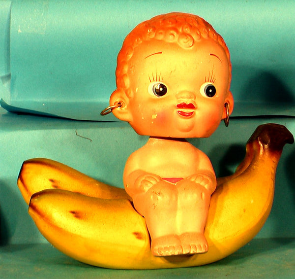 Vintage Banana bank bobblehead