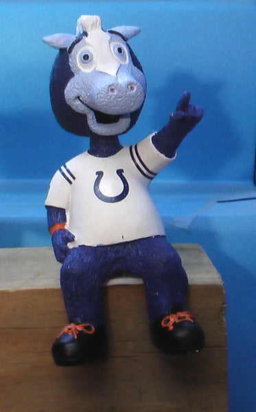 Indianapolis Colts Blue Sitting Mascot Bobblehead
