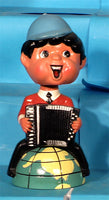 Vintage Beatle accordian bank bobblehead