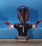New England Patriots Pat Sitting Mascot Bobblehead