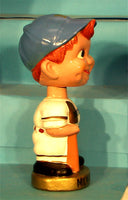 Vintage Milwaukee Brewers gold base bobblehead with bat