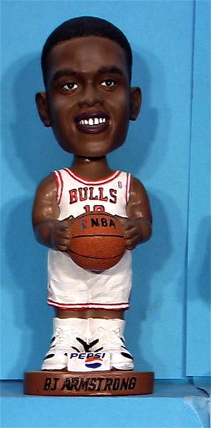 B J Armstrong Chicago Bulls   NBA Basketball bobblehead