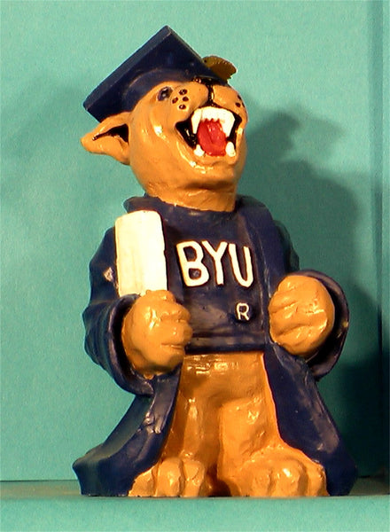 BYU Cougars Mascot Graduate Figurine
