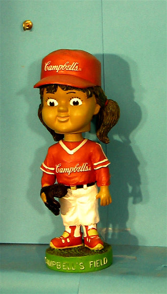 Campbell's Field Girl   bobblehead