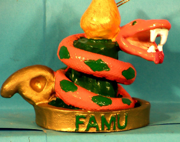Holiday Ornament Case of 24 FAMU Rattlers
