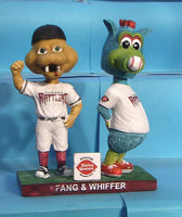 Timber Rattlers Fang and Whiffer bobblehead