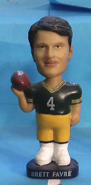 Bret Favre Packers mini bobblehead