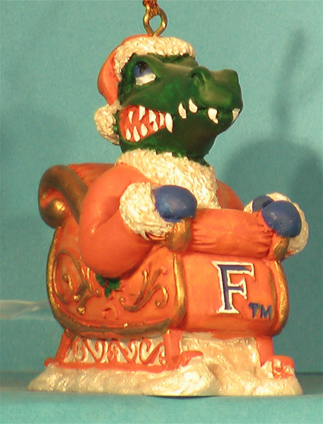 Florida Gators '01 NCAA Mascot Christmas Ornament