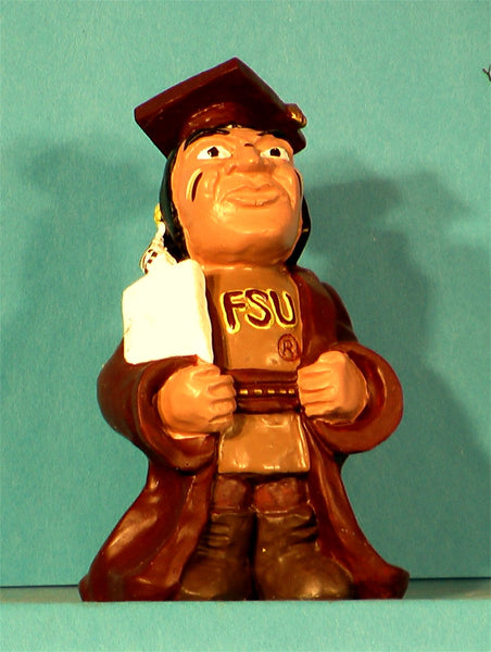 Florida State Seminoles Mascot Graduate Figurine