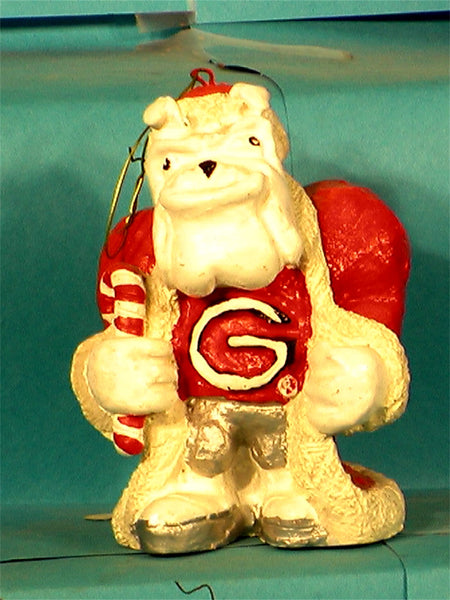 Georgia Bulldogs '99 NCAA Mascot Christmas Ornament