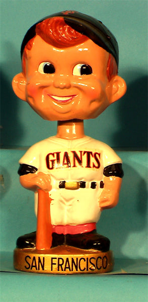 Vintage San Francisco Giants Gold Base Bobblehead