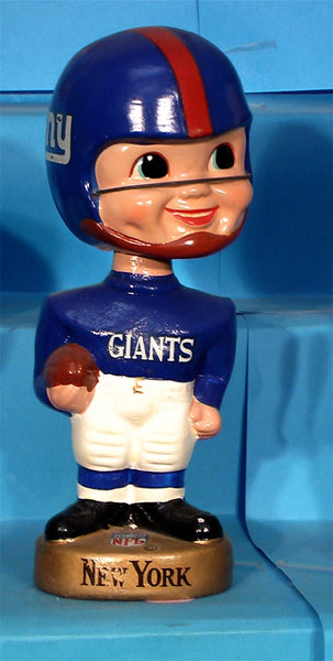 Vintage New York Giants gold base bobblehead