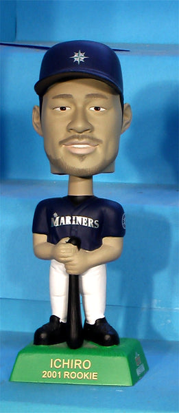 Ichiro Seattle Mariners MLB Upper Deck baseball bobblehead rookie