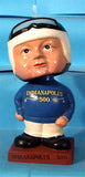 Vintage Indianapolis Indy 500 race car driver   bobblehead  
