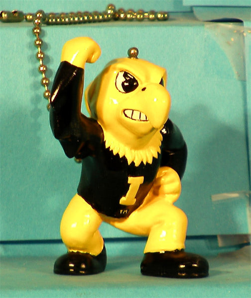 Iowa Hawkeyes Mascot Herky  Chain Pull