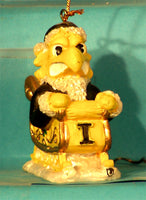 Iowa Hawkeyes '01 NCAA Mascot Christmas Ornament