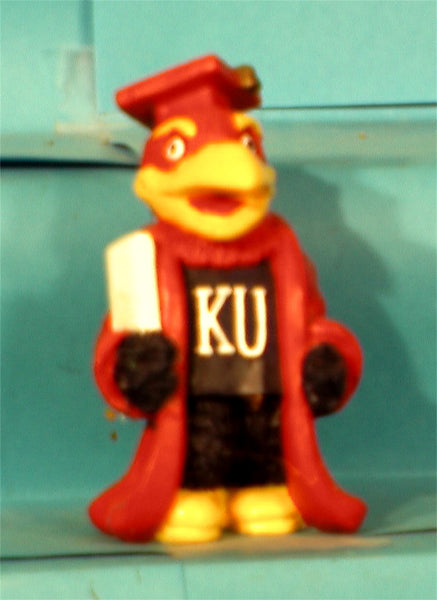 Case of 24 Kansas Jayhawks Graduate Figurine