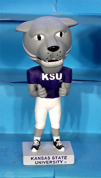 Kansas State Wildcats Mascot Willie 01 Bobblehead