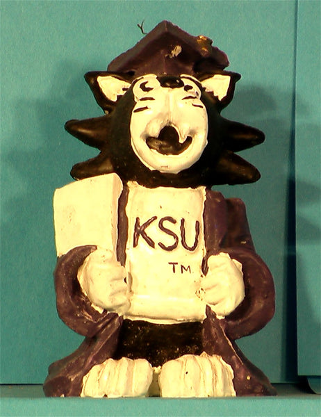 Kansas State Wildcats Mascot Graduate Figurine