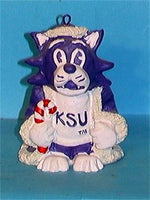 Holiday Ornament Case of 24 Kansas State Wildcats