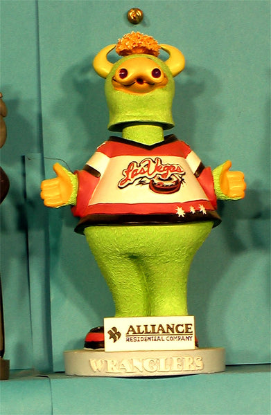 Las Vegas Wranglers mascot bobblehead
