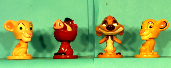 Lion King Disney mini bobhead set