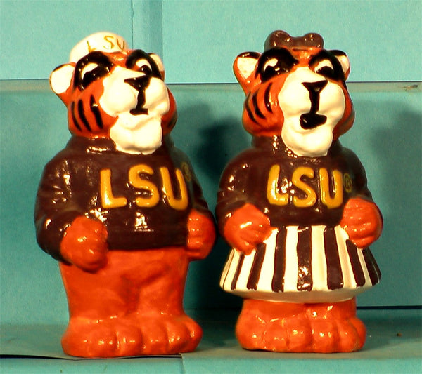 LSU Tigers Mascot Salt & Pepper Shakers