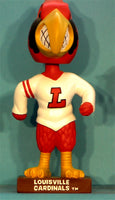 Louisville Cardinals Mascot Louie 01 bobblehead