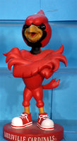 Louisville Cardinals Mascot Louie bobblehead