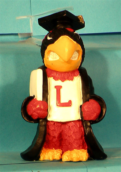 Louisville Cardinals Mascot Graduate Figurine