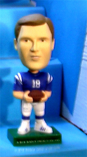 Peyton Manning Indianapolis Colts Upper Deck NFL   bobblehead