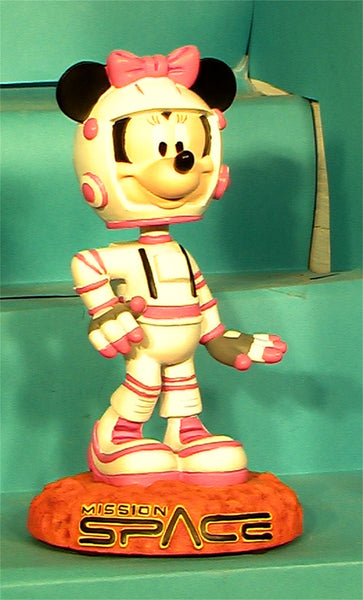 Minnie Mouse Disney spacesuit bobblehead