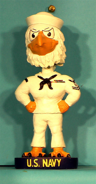 Navy mascot bobblehead