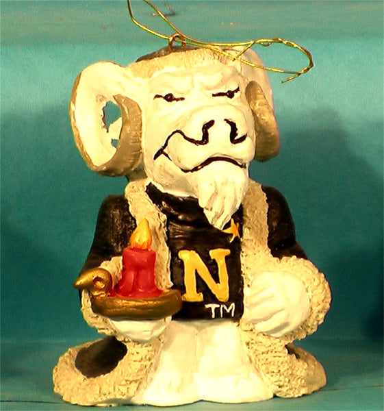 Navy Goats '99 NCAA Mascot Christmas Ornament