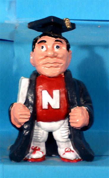 Graduate Figurine case of 24 Nebraska Cornhuskers