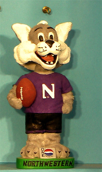 Northwestern Wildcats Mascot  Pepsi One AGP bobblehead