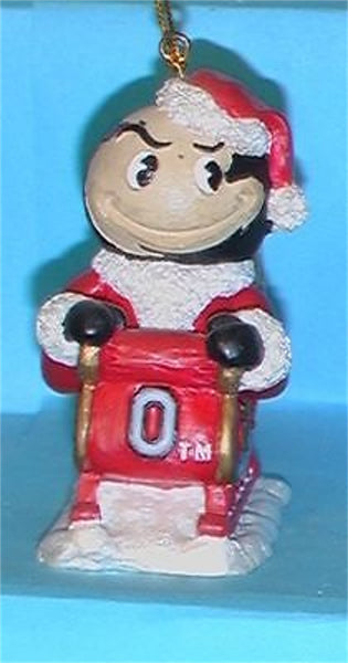 Ohio State Buckeyes '01 NCAA Mascot Christmas Ornament