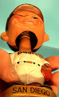 Vintage Pittsburgh Pirates gold square base  Mascot bobblehead