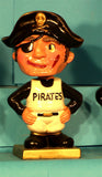 Vintage Pittsburgh Pirates gold square base  Mascot bobblehead