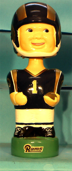 Los Angeles Rams   dark uniform  Football Bobblehead Twins Enterprise Inc