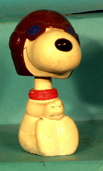 Vintage Peanuts Snoopy Baron Bobblehead