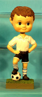 Soccer Boy Paintable Bobblehead