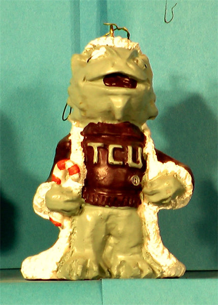 TCU Horned Frogs '99 NCAA Mascot Christmas Ornament