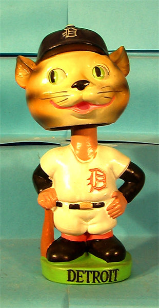 Vintage Detroit Tigers green base Mascot bobblehead