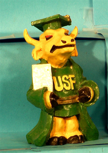 Graduate Figurine case of 24 USF Bulls