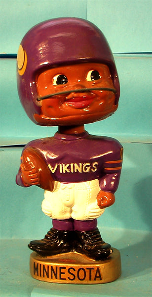 Minnesota Vikings Black Faced Vintage bobblehead