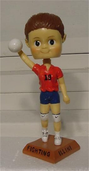 Volleyball Girl Custom Painted Bobblehead